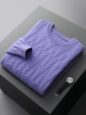 Men's business simple high-end casual sweater