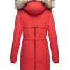 2in1 ladies winter warm jacket leather coat