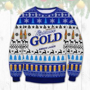 Men's Kokanee Gold Amber Lager Beer 3D Print Ugly Christmas Sweatshirt / [blueesa] /