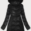 Ladies winter jacket black