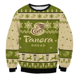 Panera Bread Fleece Ugly Christmas Sweatshirt / [blueesa] /