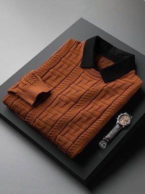 Men's casual 3-color autumn and winter sweater