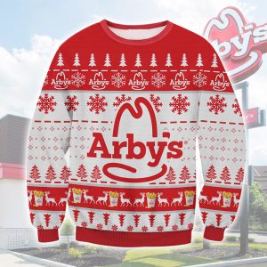 Arby's Fleece Ugly Christmas Sweatshirt / [blueesa] /
