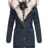 2in1 ladies winter warm jacket leather coat