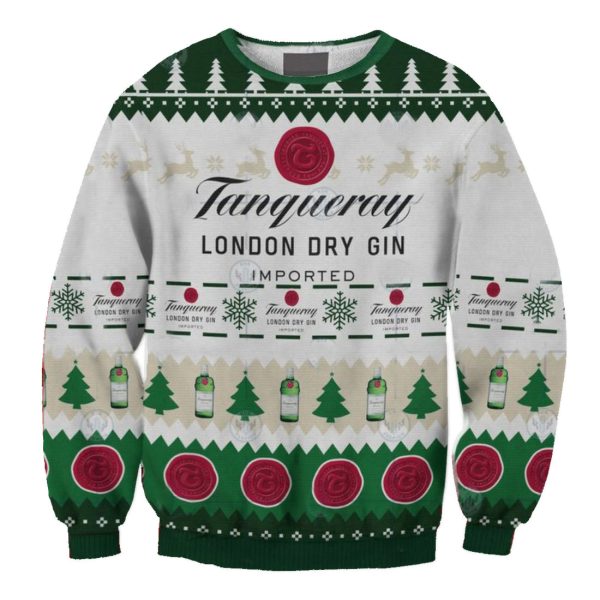 Unisex Tanqueray London Dry Gin3D Christmas Sweatshirt / [blueesa] /