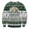 Unisex HOT Whiskey JAMESON Drink 3D Christmas Sweatshirt / [blueesa] /