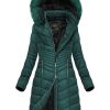 Ladies winter warm winter jacket