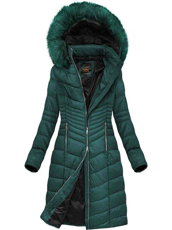 Ladies winter warm winter jacket