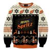 Unisex Aperol Spritz Orange 3D Printed Christmas Ugly Sweatshirt / [blueesa] /