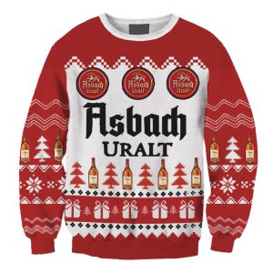 Unisex Asbach Urbrand Drink 3D Printed Christmas Sweatshirt / [blueesa] /