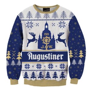 Unisex Our Beers Augustiner Beer 3D Printed Christmas Ugly Sweatshirt / [blueesa] /