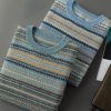 Men's fashion casual striped autumn and winter sweater