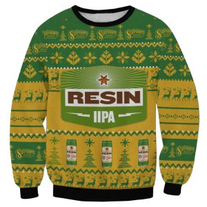 Men's Resin Lipa Christmas Ugly Sweatshirt / [blueesa] /