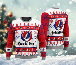 Grateful Dead Rock Band Ugly Fleece Ugly Christmas Sweatshirt / [blueesa] /