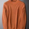Men's solid color business high-end casual sweater
