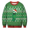 Unisex 3D Cucumber Can Print Christmas Sweatshirt / [blueesa] /
