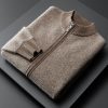 Men's fashionable tricolor autumn and winter sweater
