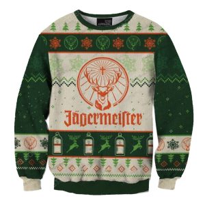 Unisex Jagermeister Negroni 3D Printed Fun Christmas Sweatshirt / [blueesa] /