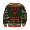 Elk Letter Design Christmas Ugly Sweatshirt / [blueesa] /