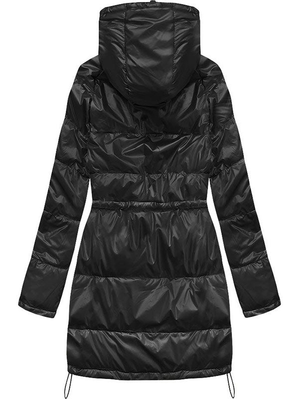 Ladies reversible black jacket