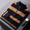Men's high-quality sweater round neck pullover