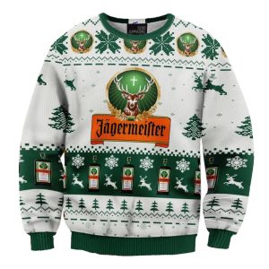 Unisex Jagermeister Negroni Print Fun Christmas Sweatshirt / [blueesa] /